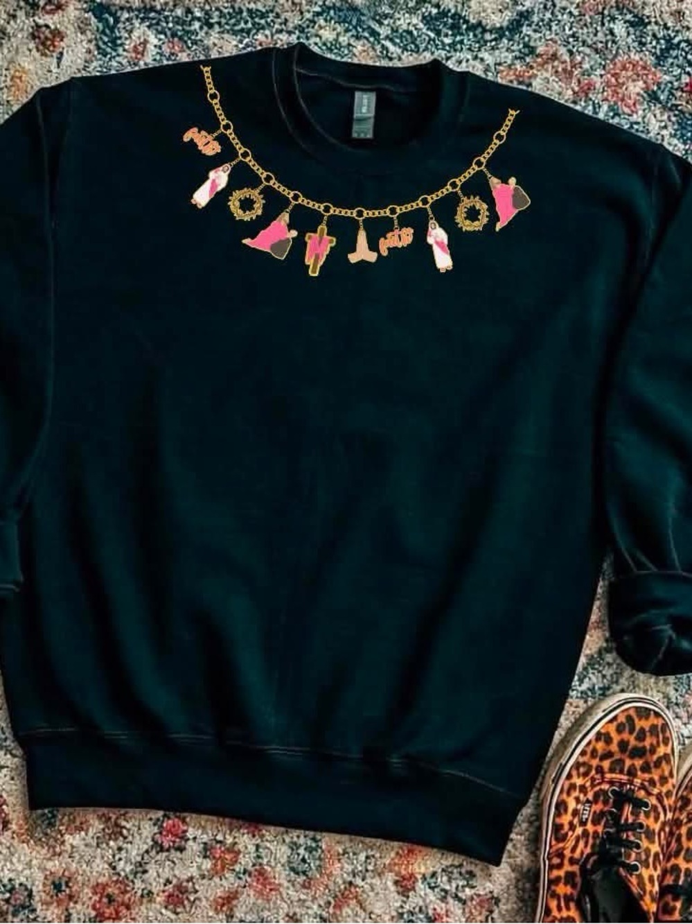 Brand new unisex crewneck sweatshirt faith